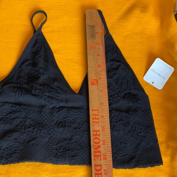 Free People Black Ali Seamless Bra in Sizes XS/S and M/L, NWT - Picture 6 of 16